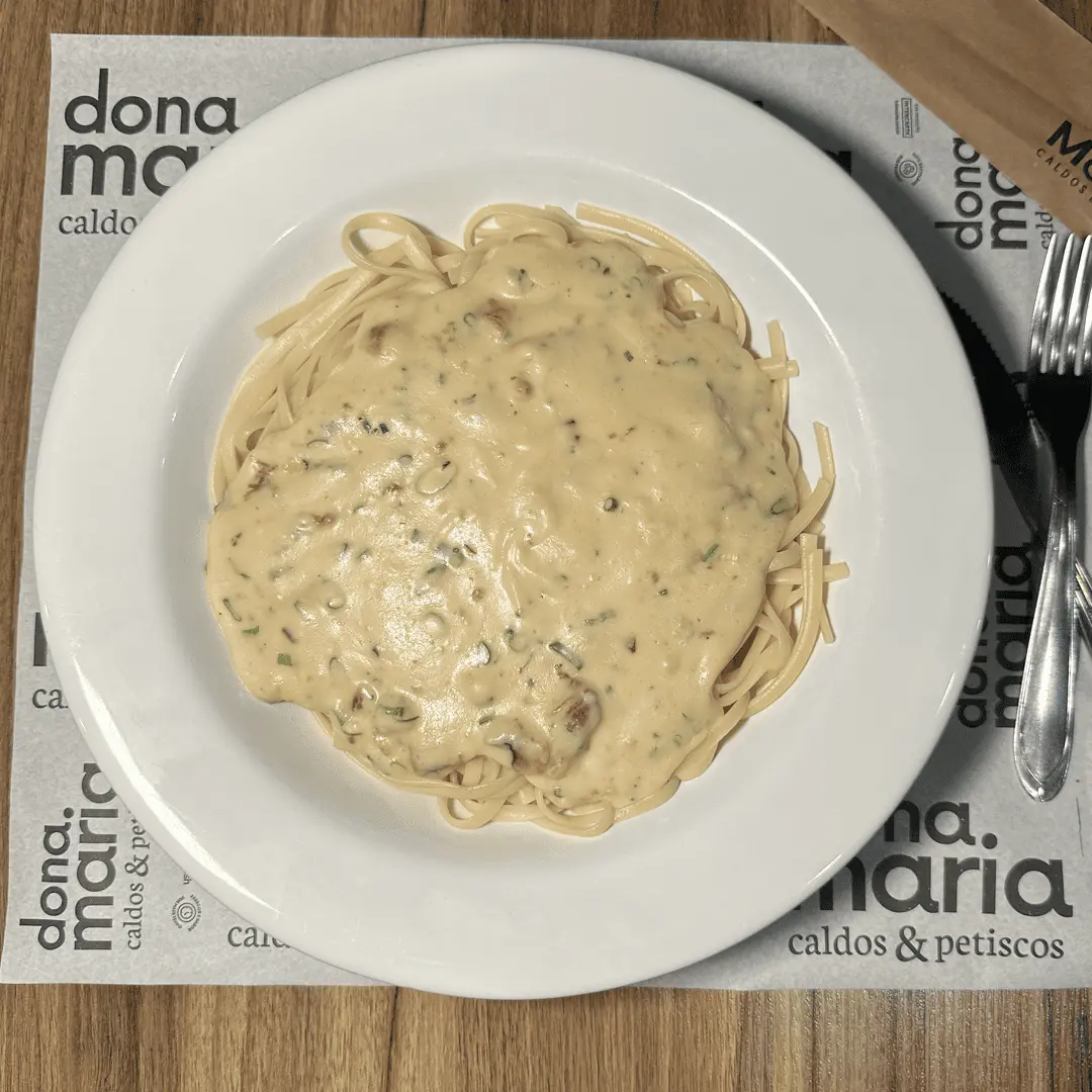 linguine a carbonara